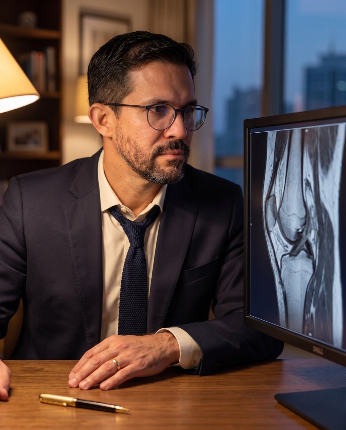 Reading a knee MRI