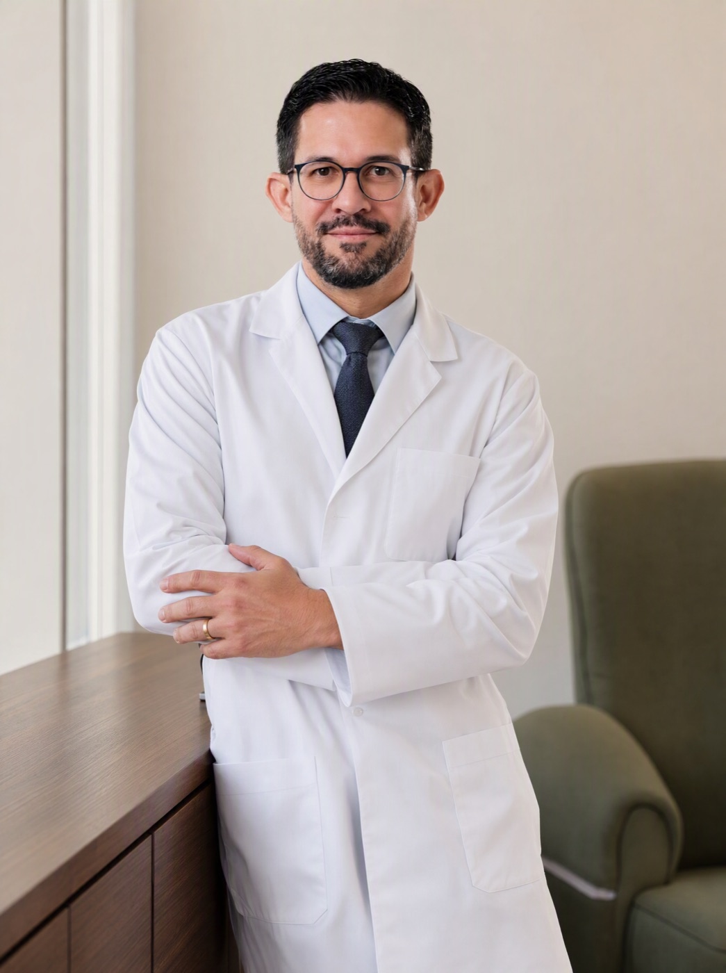 Classic white coat
